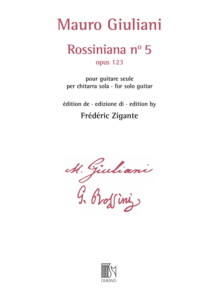 Rossiniana n° 5 (opus 123)